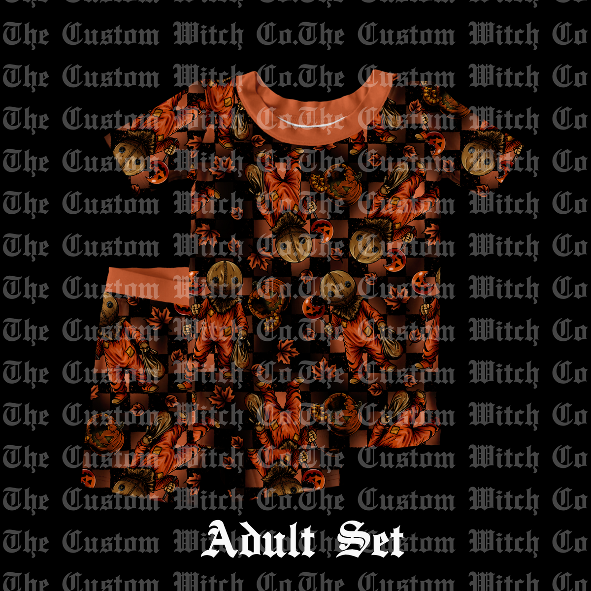 Pre Order Adult PJ’s - Trick r Treat
