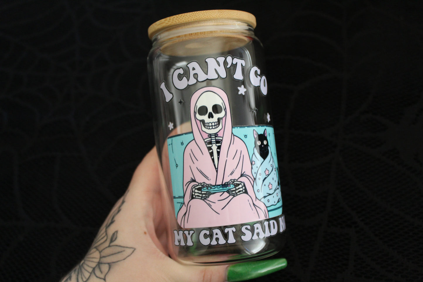 My Cat Said No - 16oz Glass Can