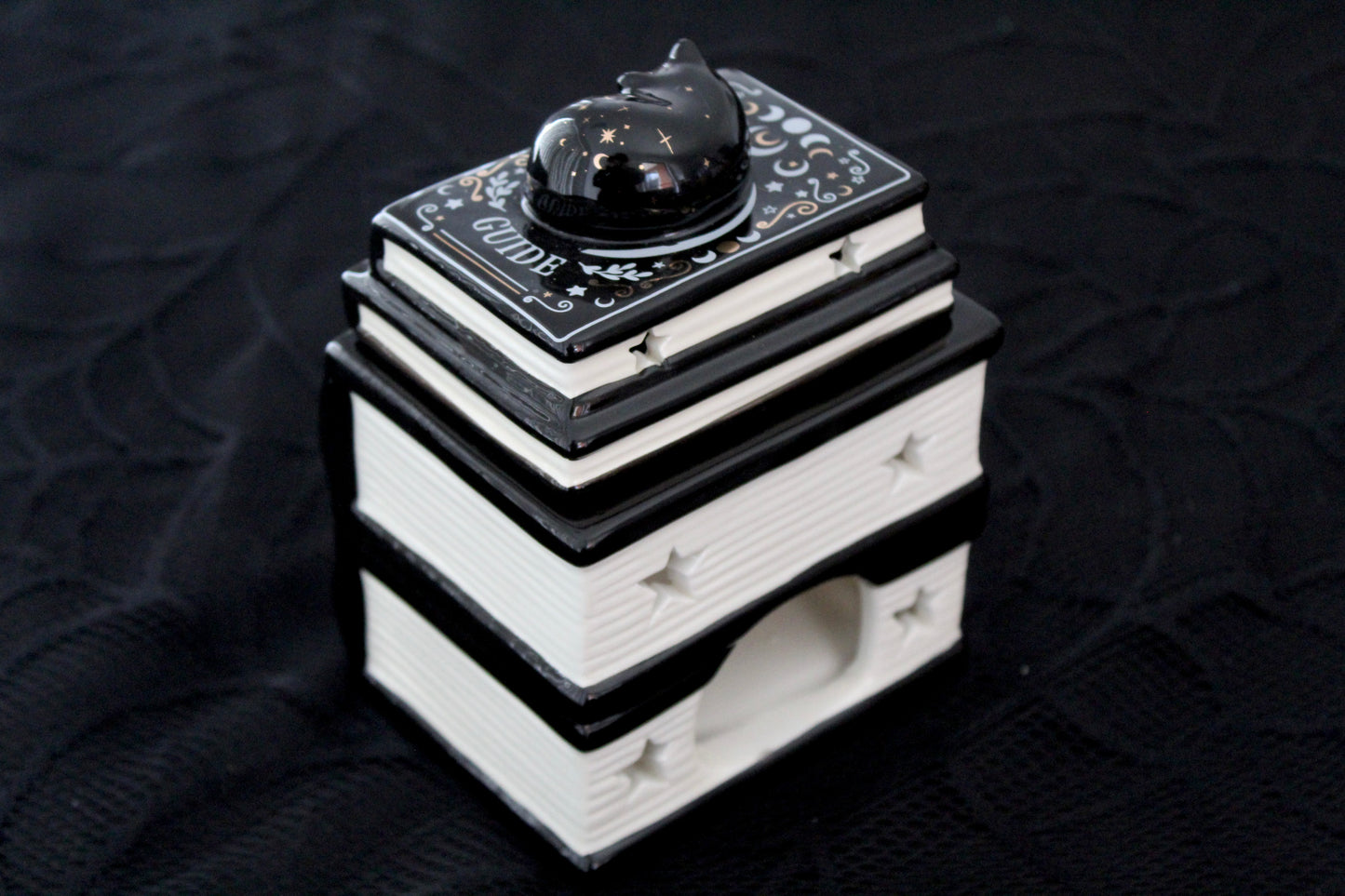 Cat Magick Book Stack Melt Warmer