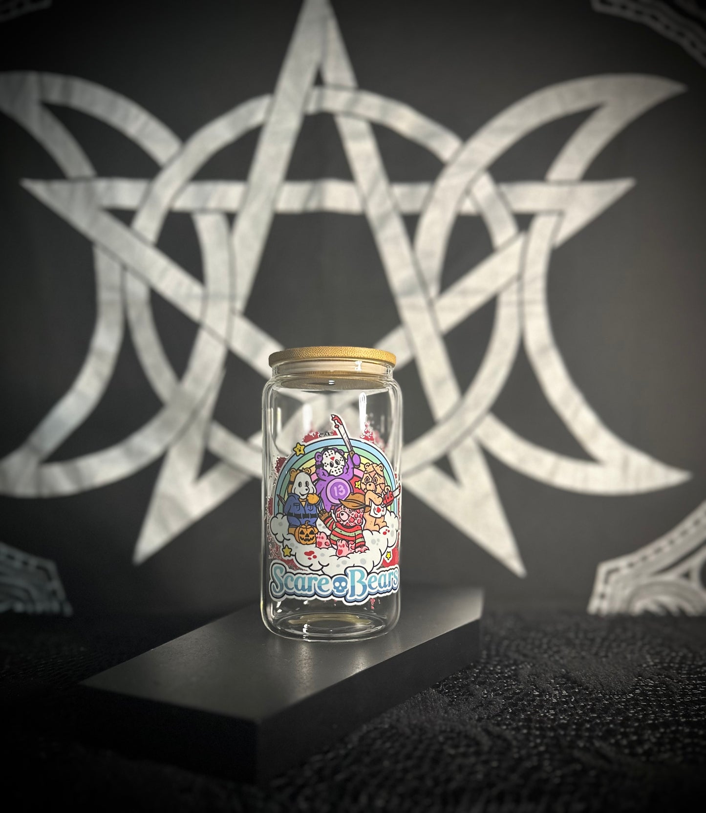 Bears that Scare - 16oz Glass Can