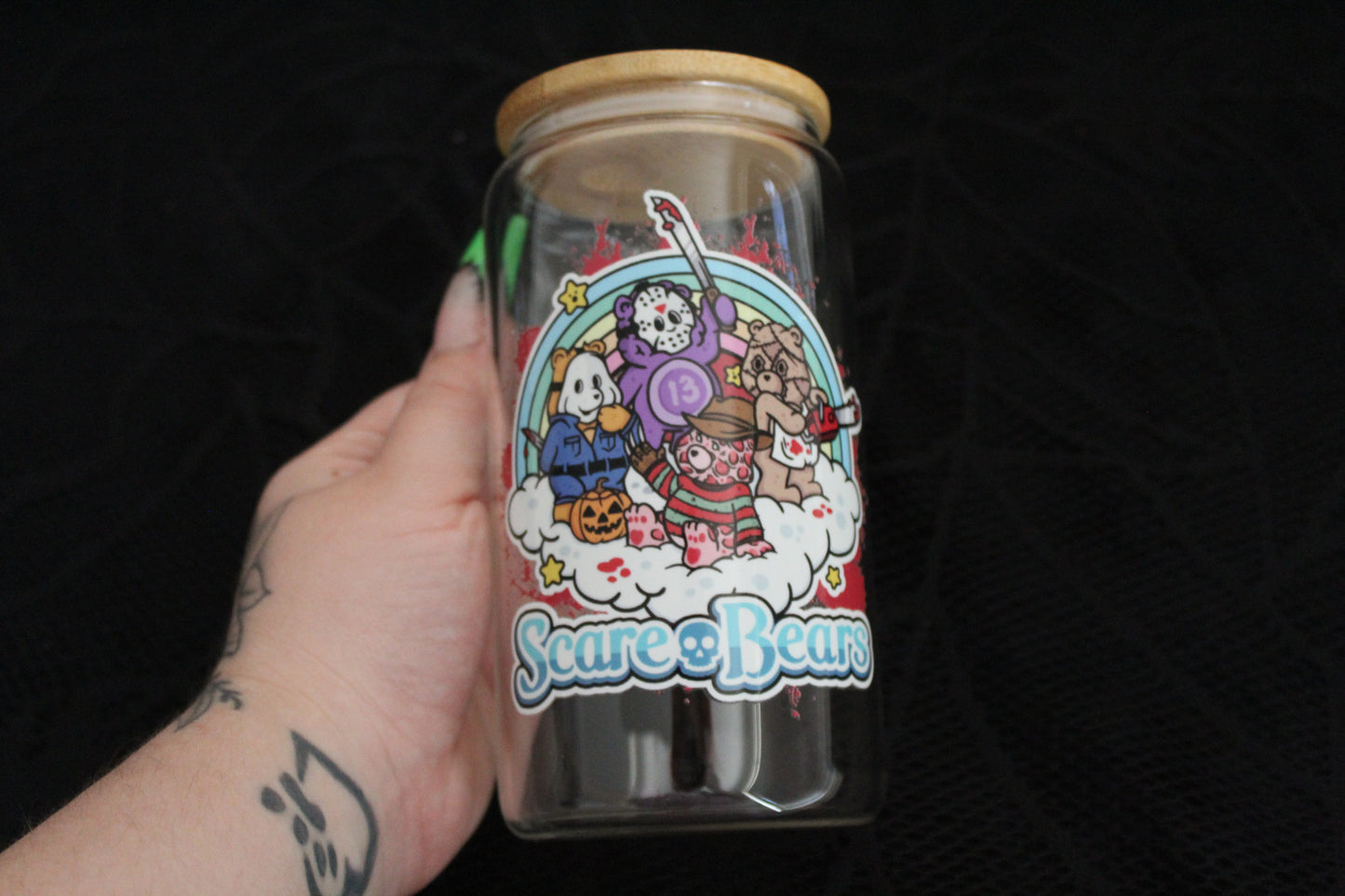 Bears that Scare - 16oz Glass Can