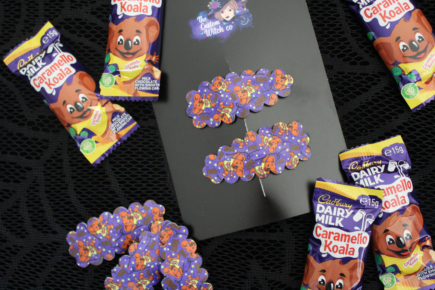 Chocolate Koala - Snap Clip Duo