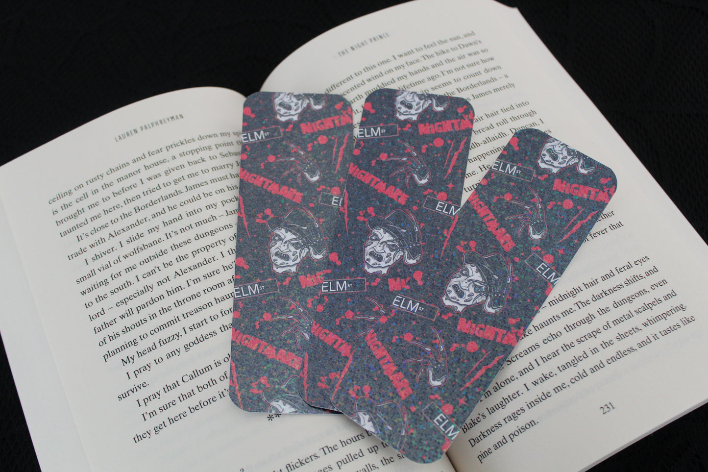 Nightmare On Elm - Holographic Bookmark