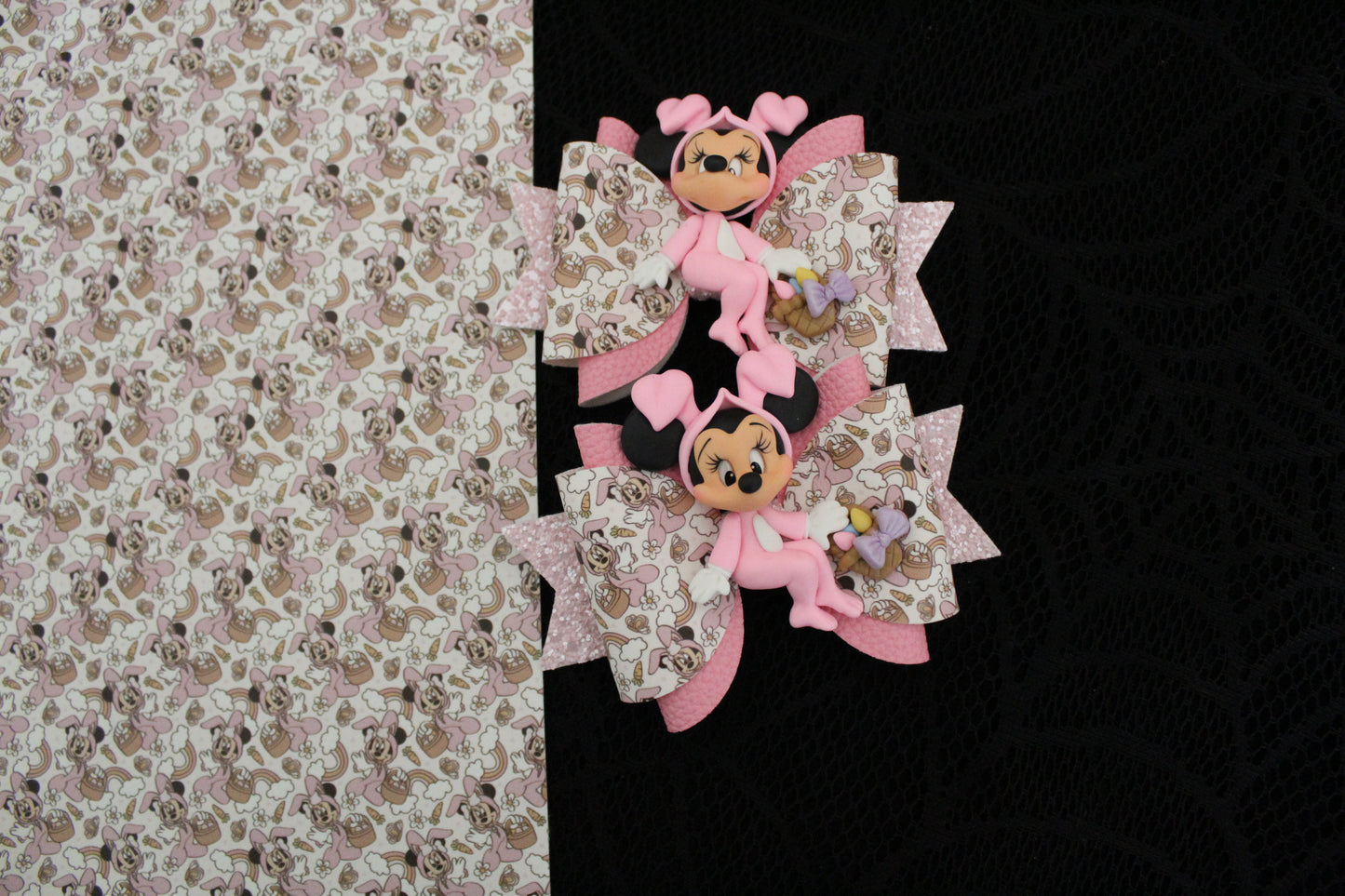 Easter Mouse - Clay Bow