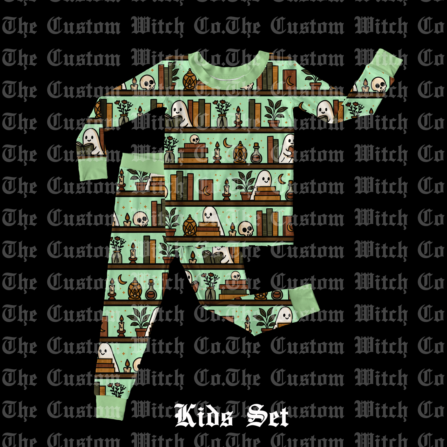 Pre Order Kids Set - Spooky Bookshelves