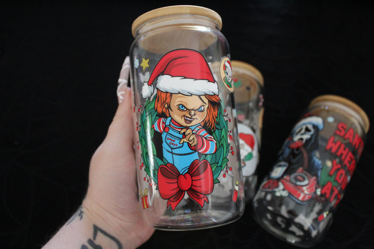 Festive Child’s Play - 16oz Glass Can