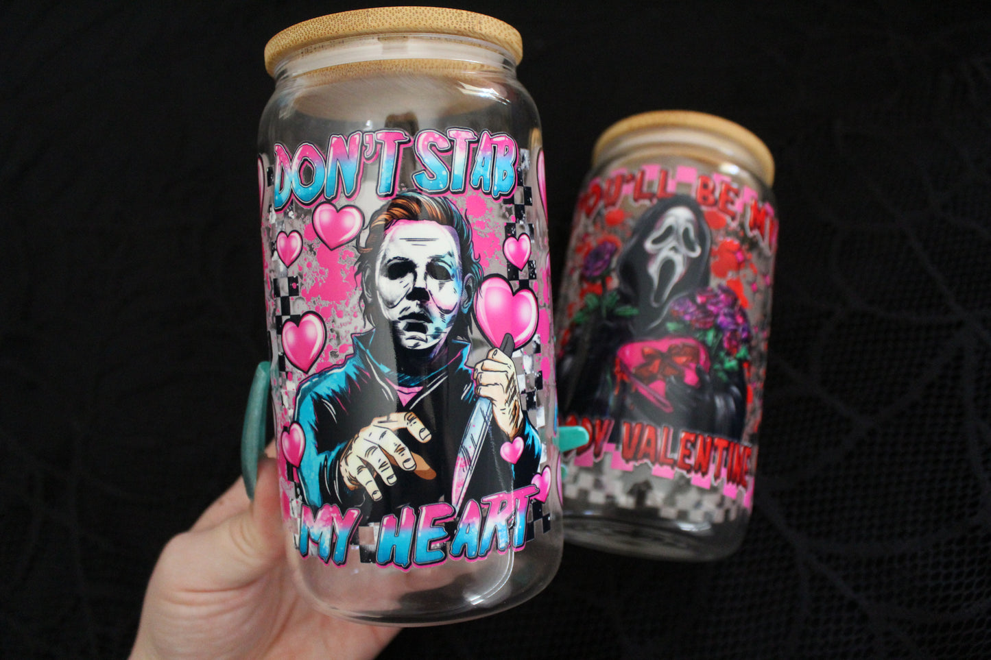 Don’t Stab My Heart - 16oz Glass Can
