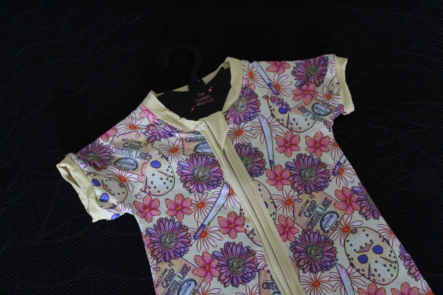 Crystal Lake Floral - Kids Summer Onesie