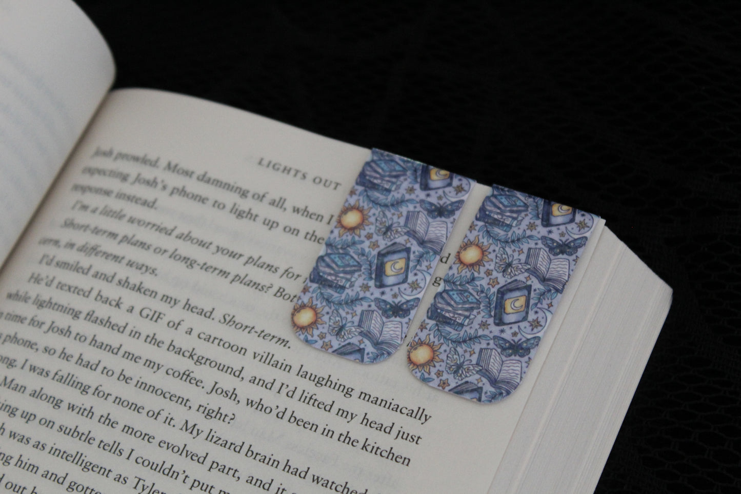 Celestial Books - Holographic Magnetic Bookmark