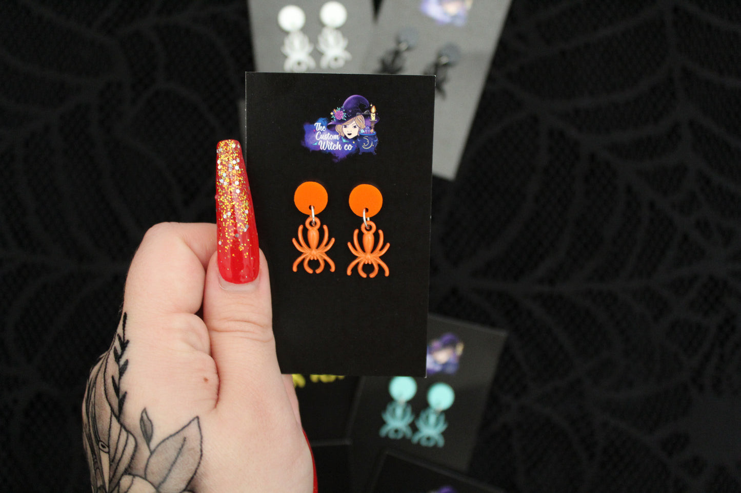 Orange Spiders