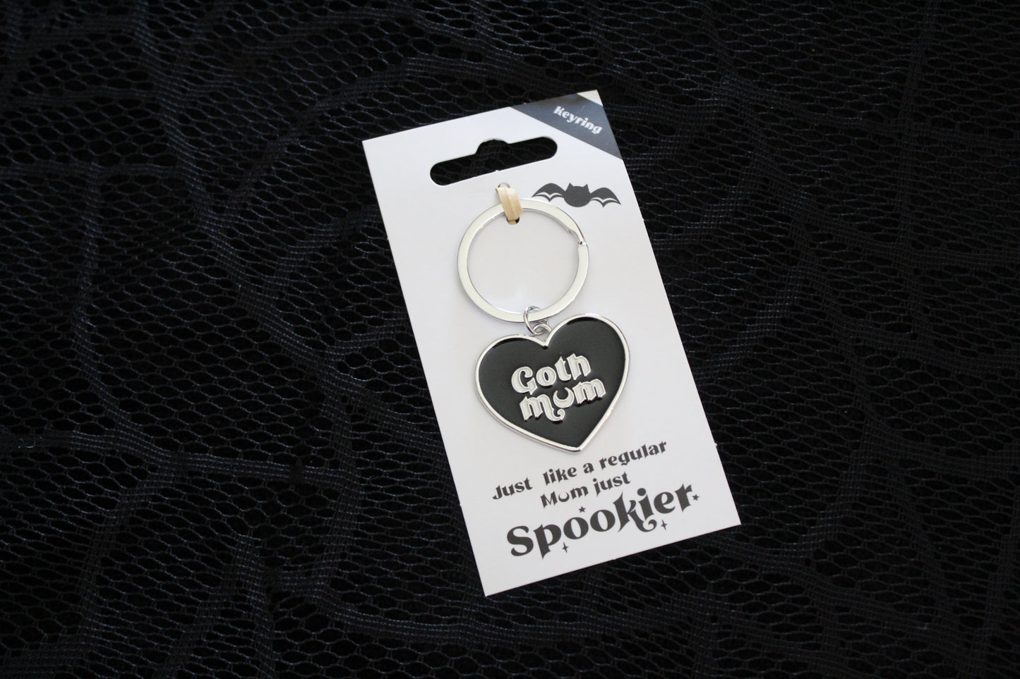 Goth Mum Keychain