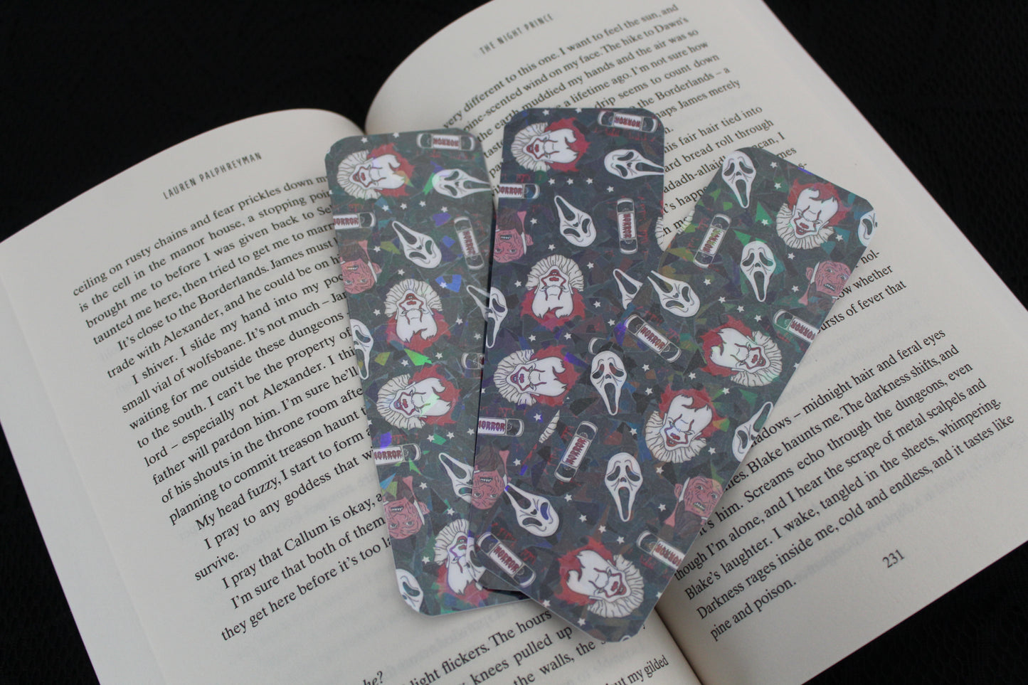 Horror Tapes - Holographic Bookmark