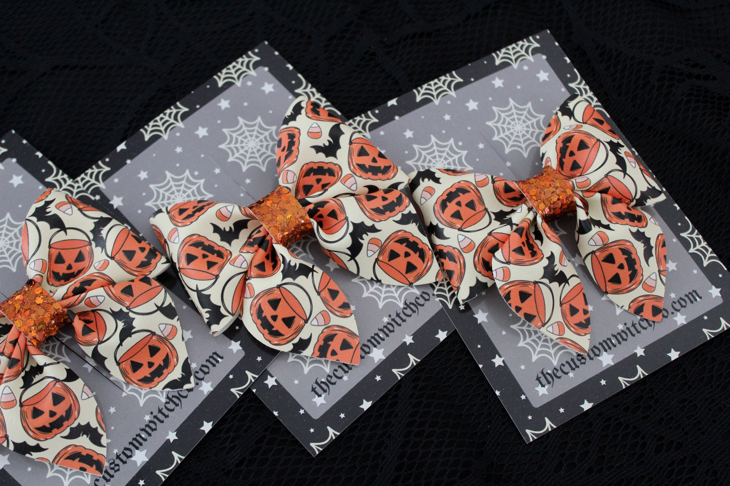 Trick or Treat Buckets - Sailor Bow