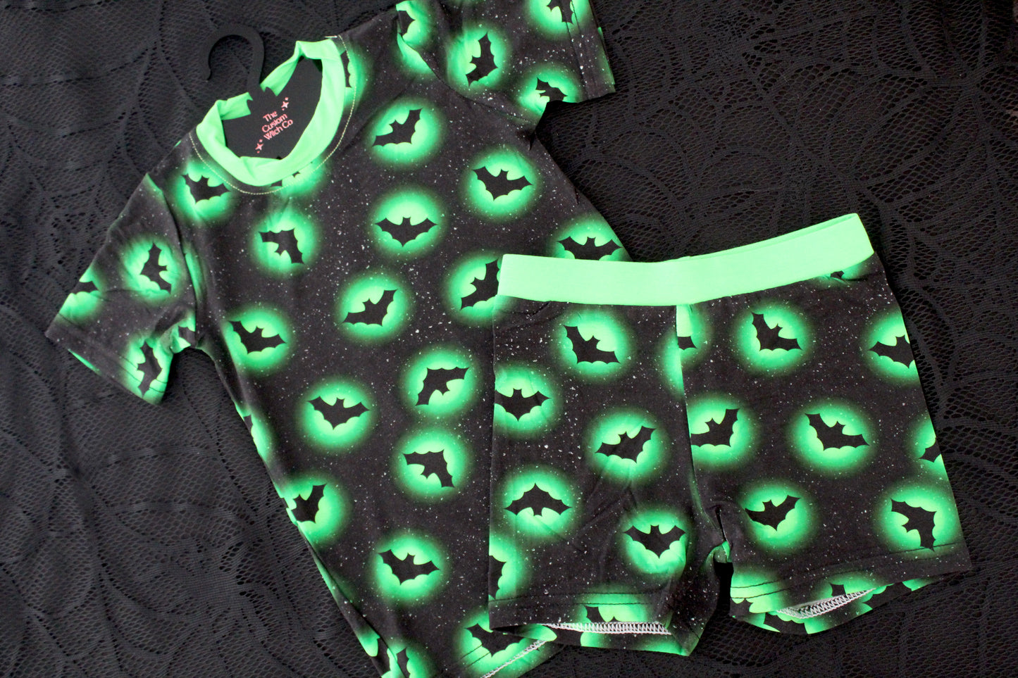 Green Glowing Bats - Kids Summer Set
