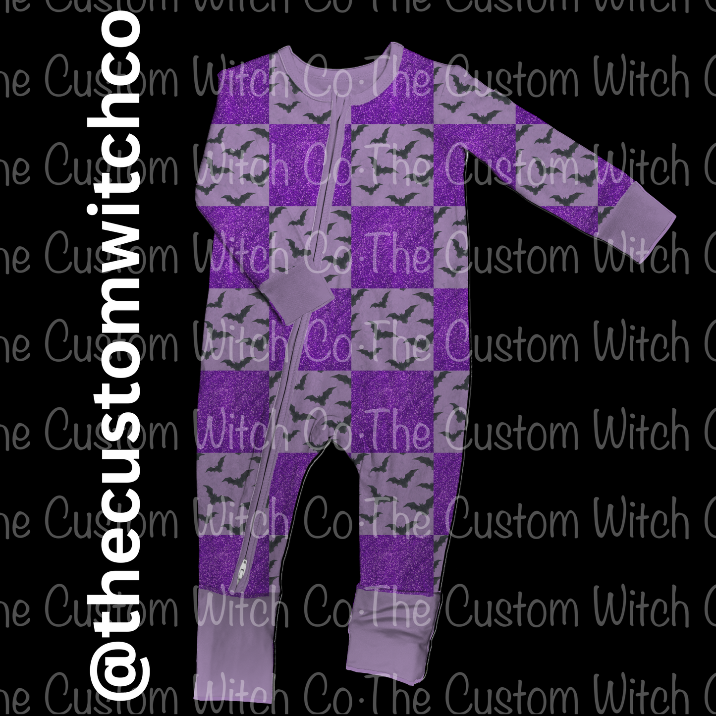 Pre Order - Checkered Bats Onesie