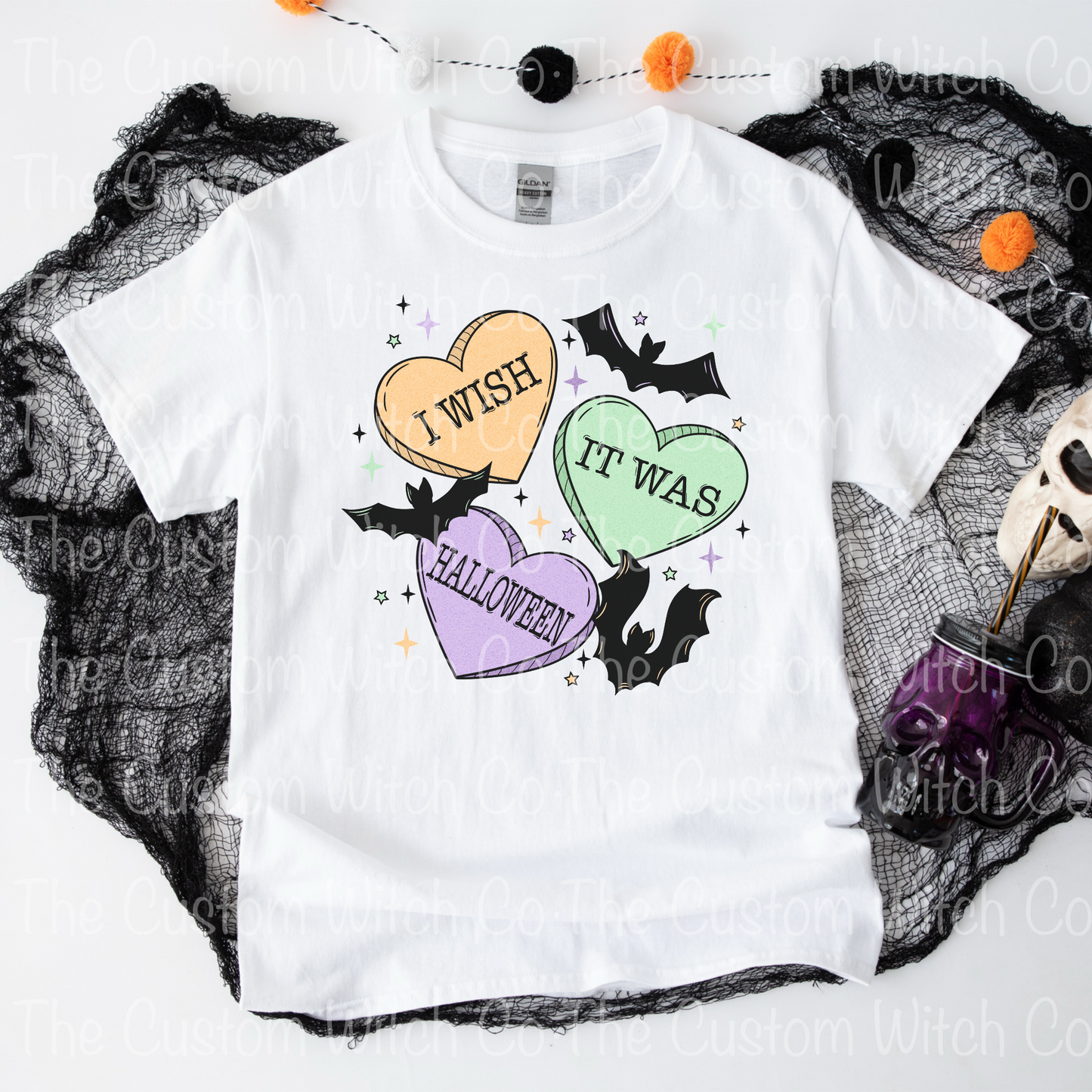 Pre Order Adult Tee - Wish It Was Halloween