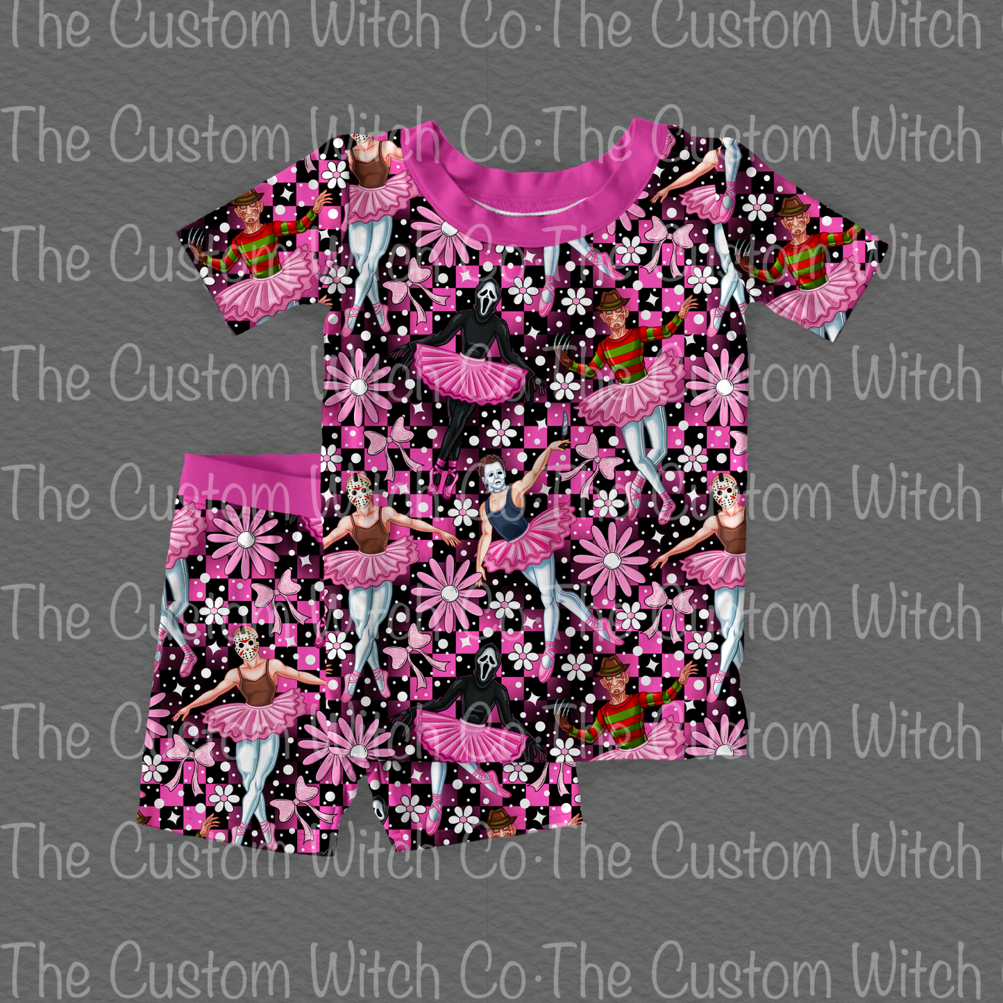Pre Order Kids 2 piece Set - Horror Ballerinas