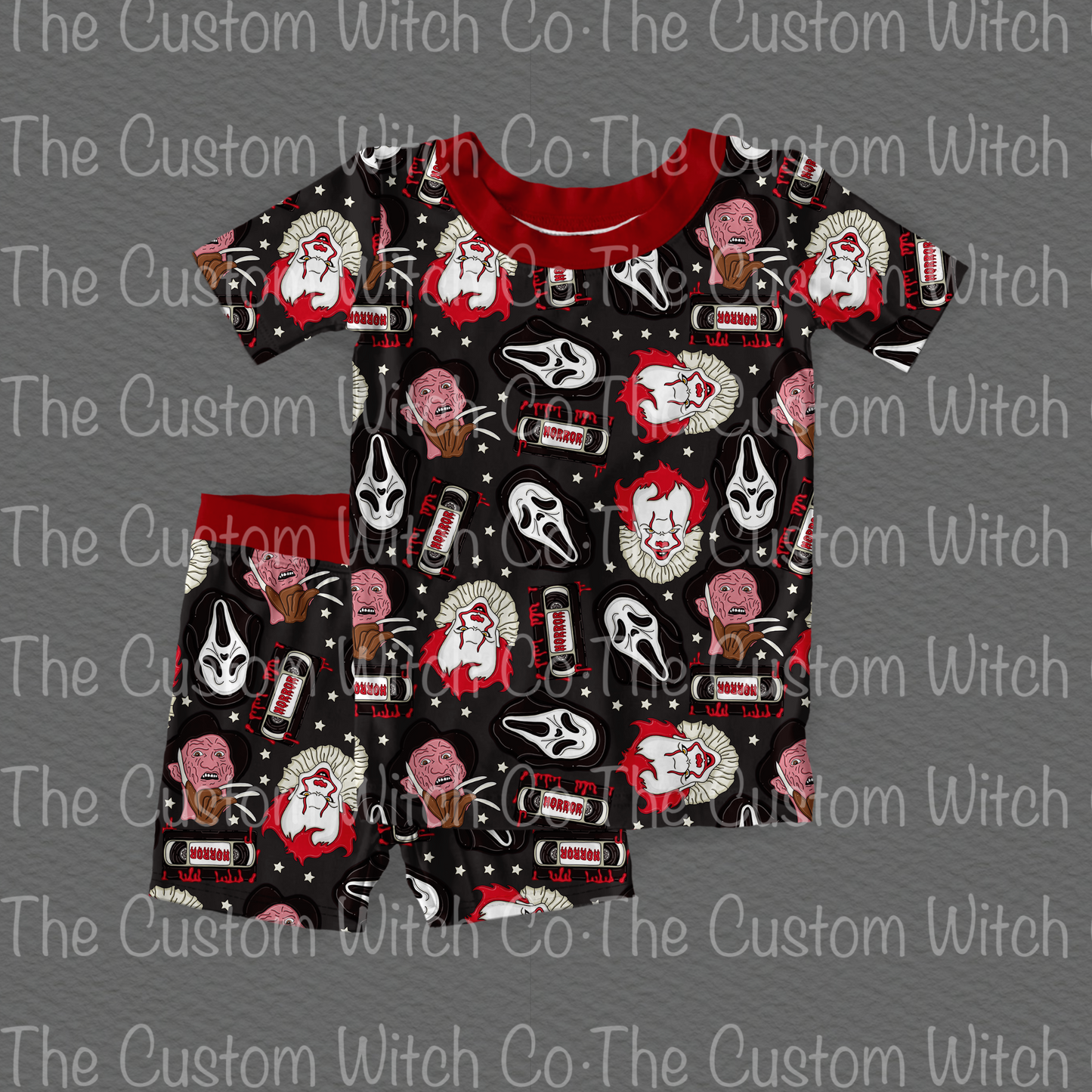 Pre Order Kids 2 Piece Set - Horror Tapes