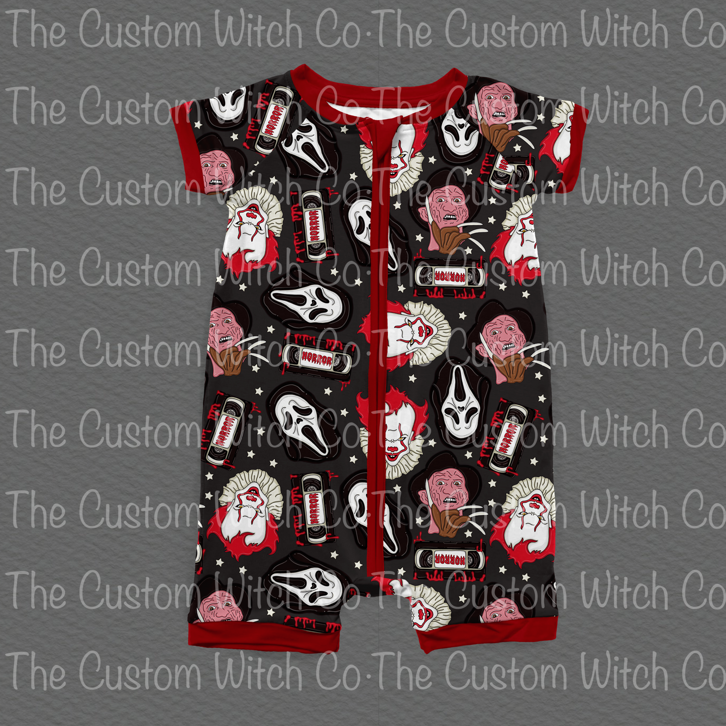 Pre Order Summer Onesie - Horror Tapes