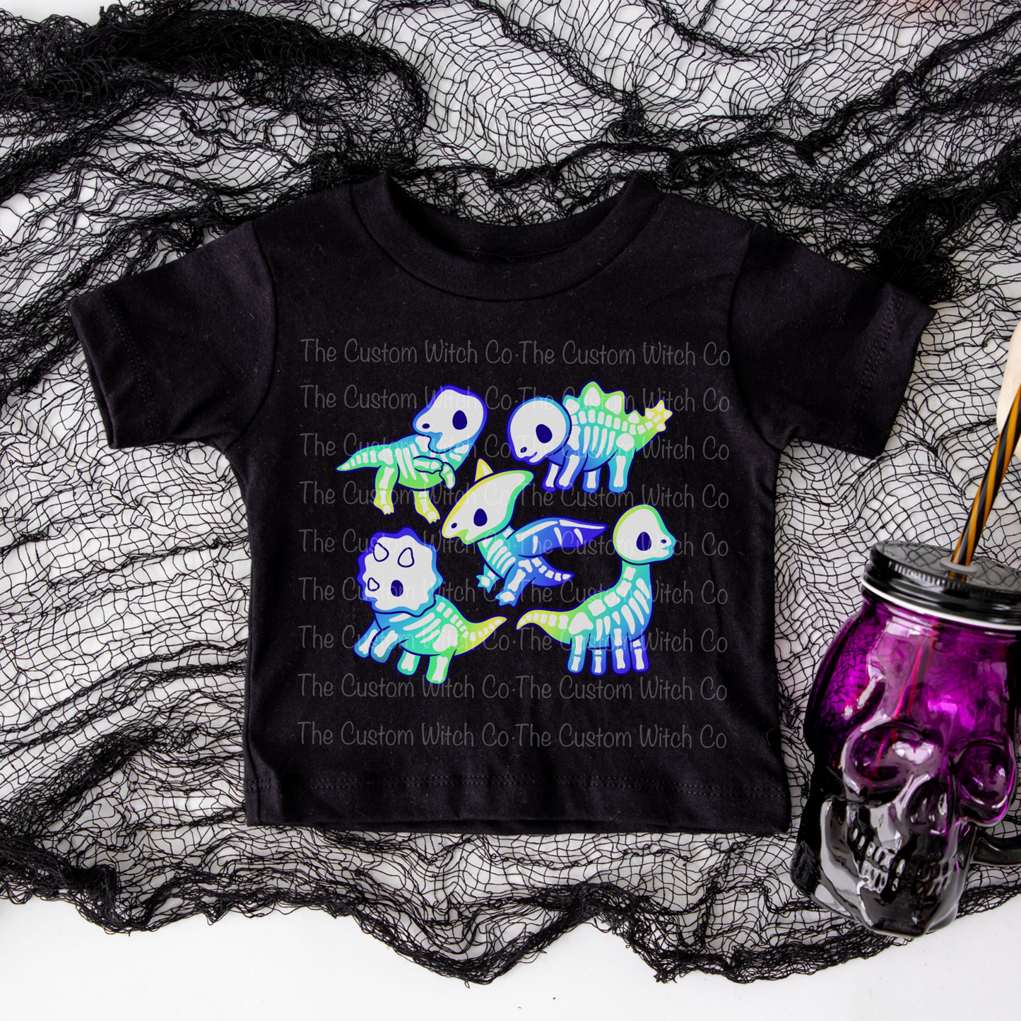 Pre Order - Skeletal Dinos Kids Tee