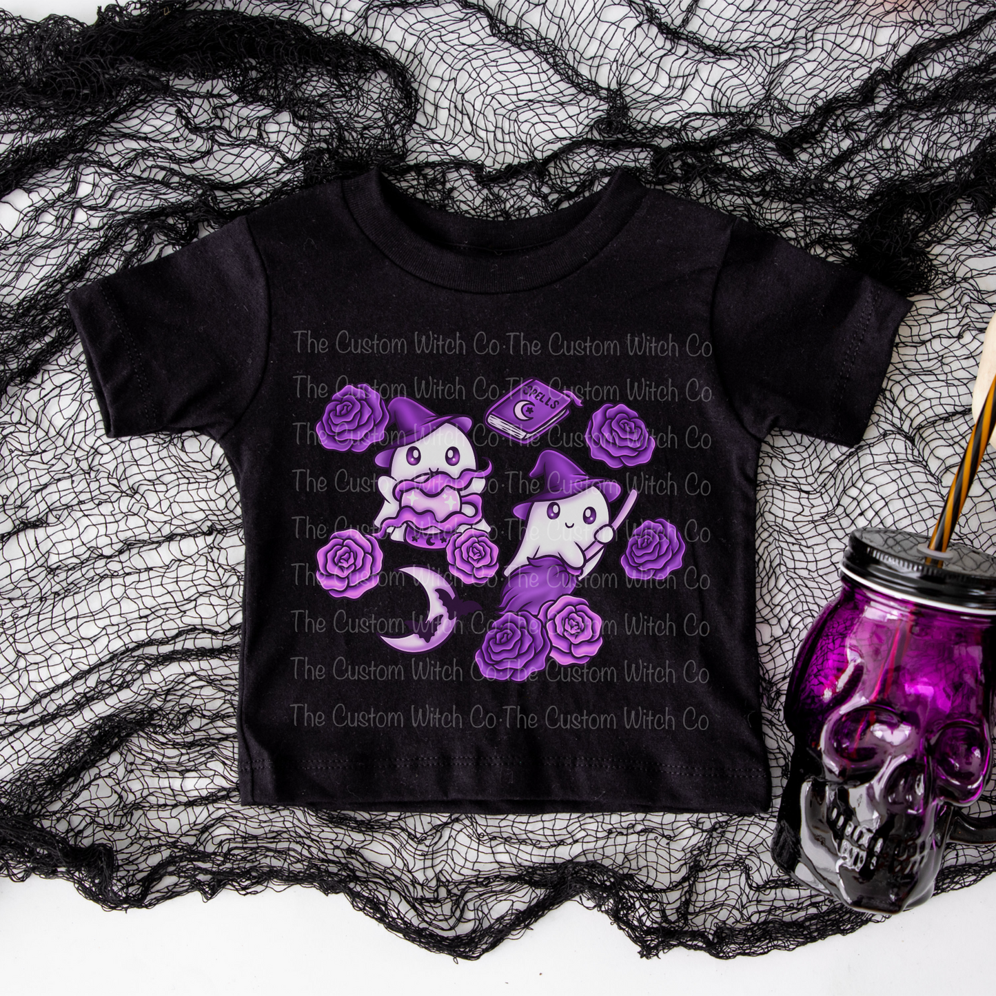 Pre Order - Witchy Ghosts Kids Tee