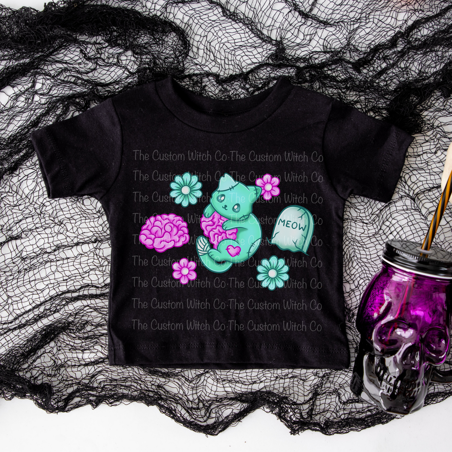 Pre Order - Zombie Kitty Kids Tee