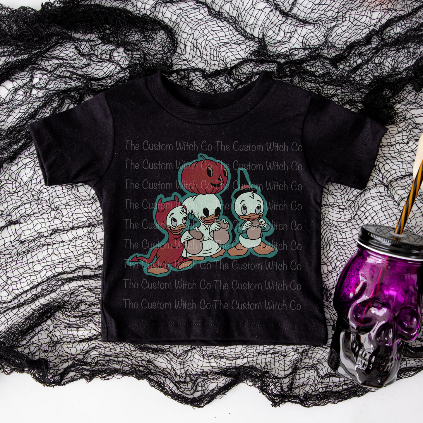 Pre Order - Halloween Ducks Kids Tee