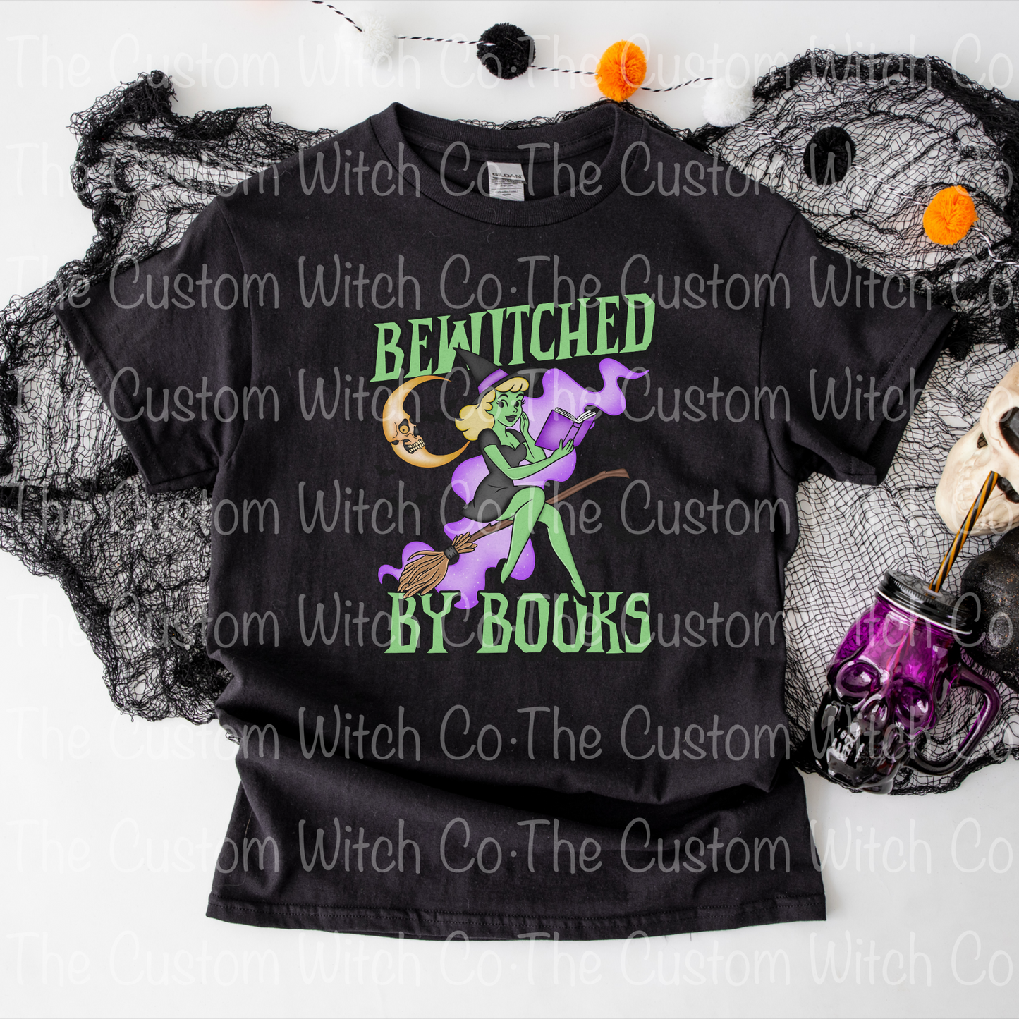 Pre Order Adult Tee - Bewitched by Books