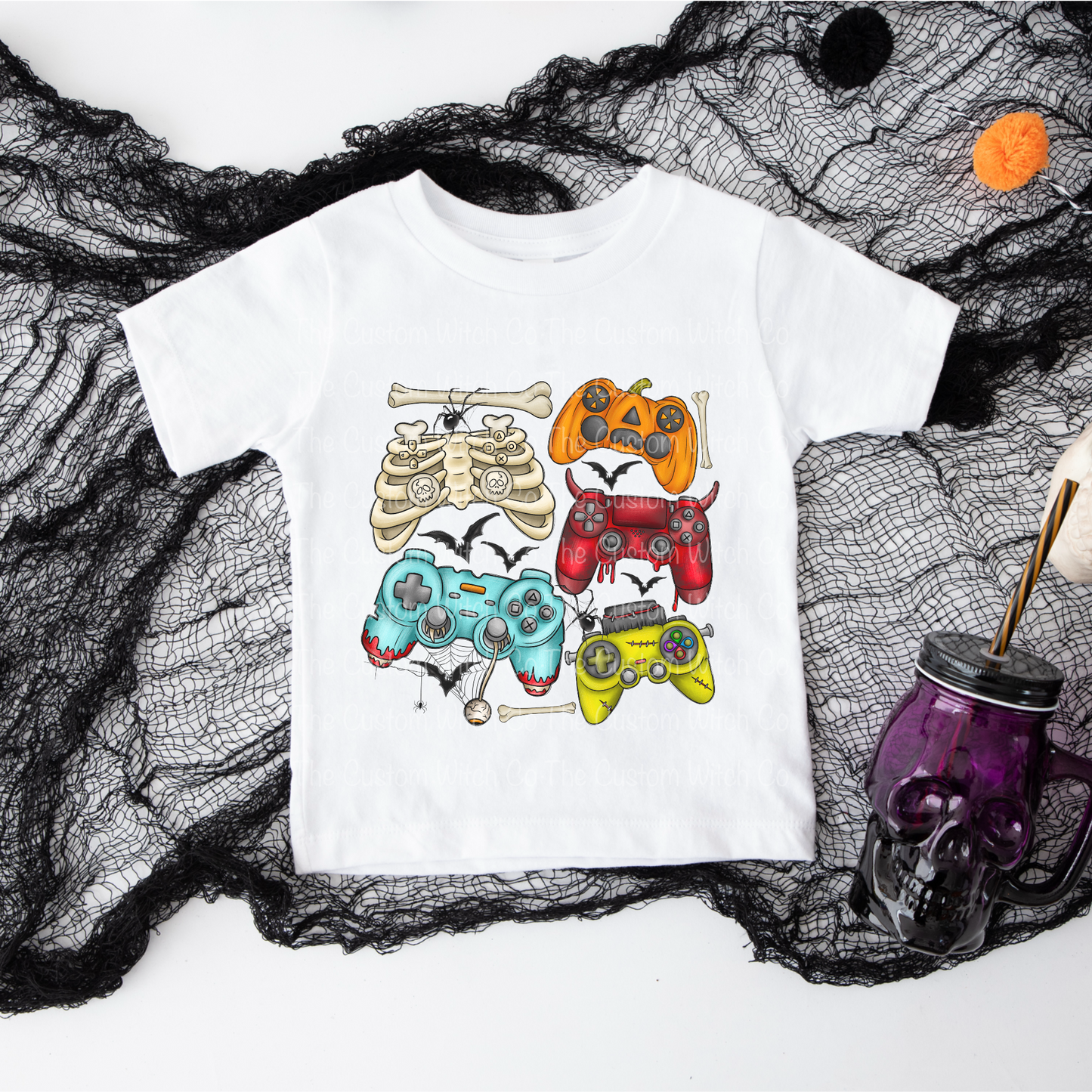 Pre Order - Spooky Gamer Kids Tee