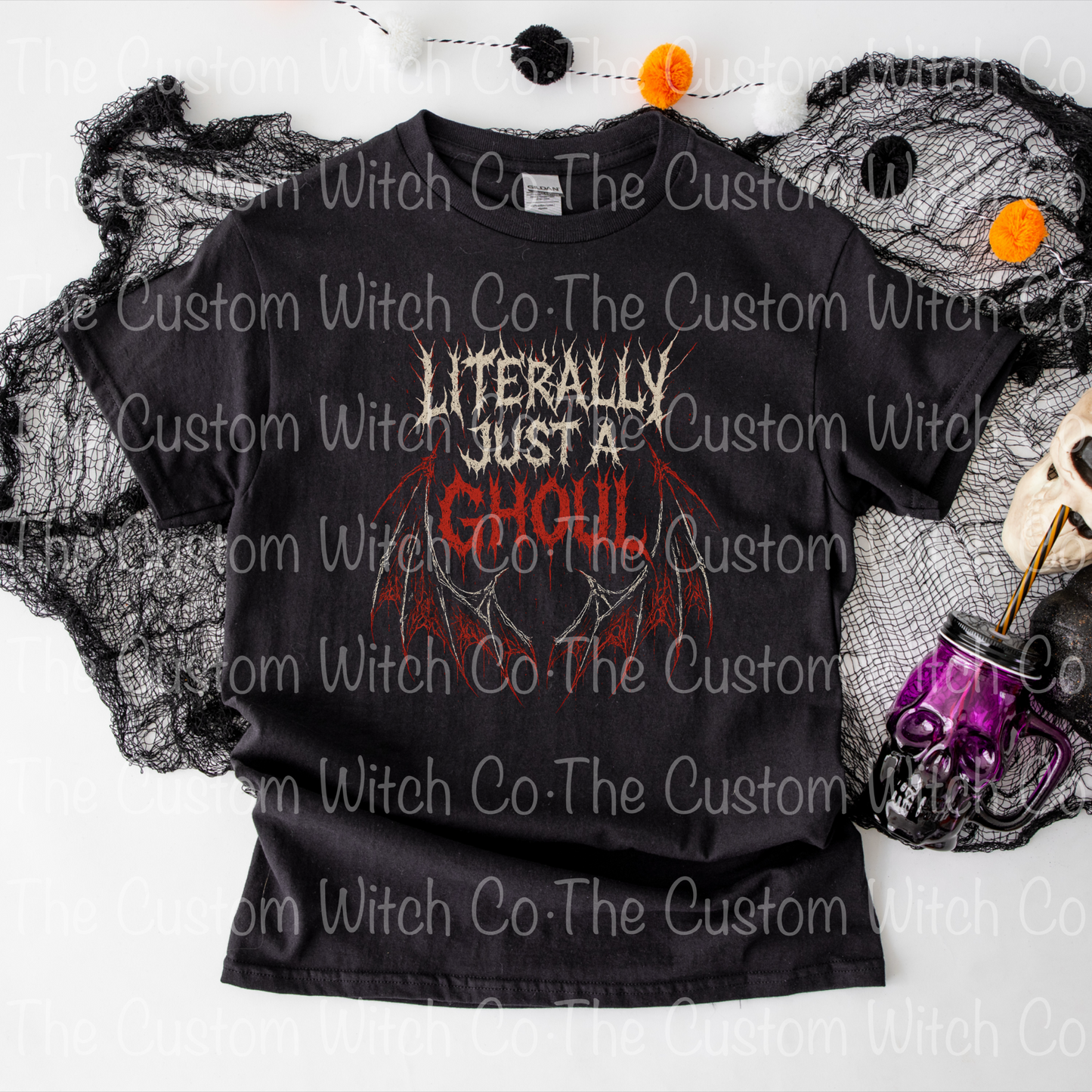 Pre Order Adult Tee - Just A Ghoul