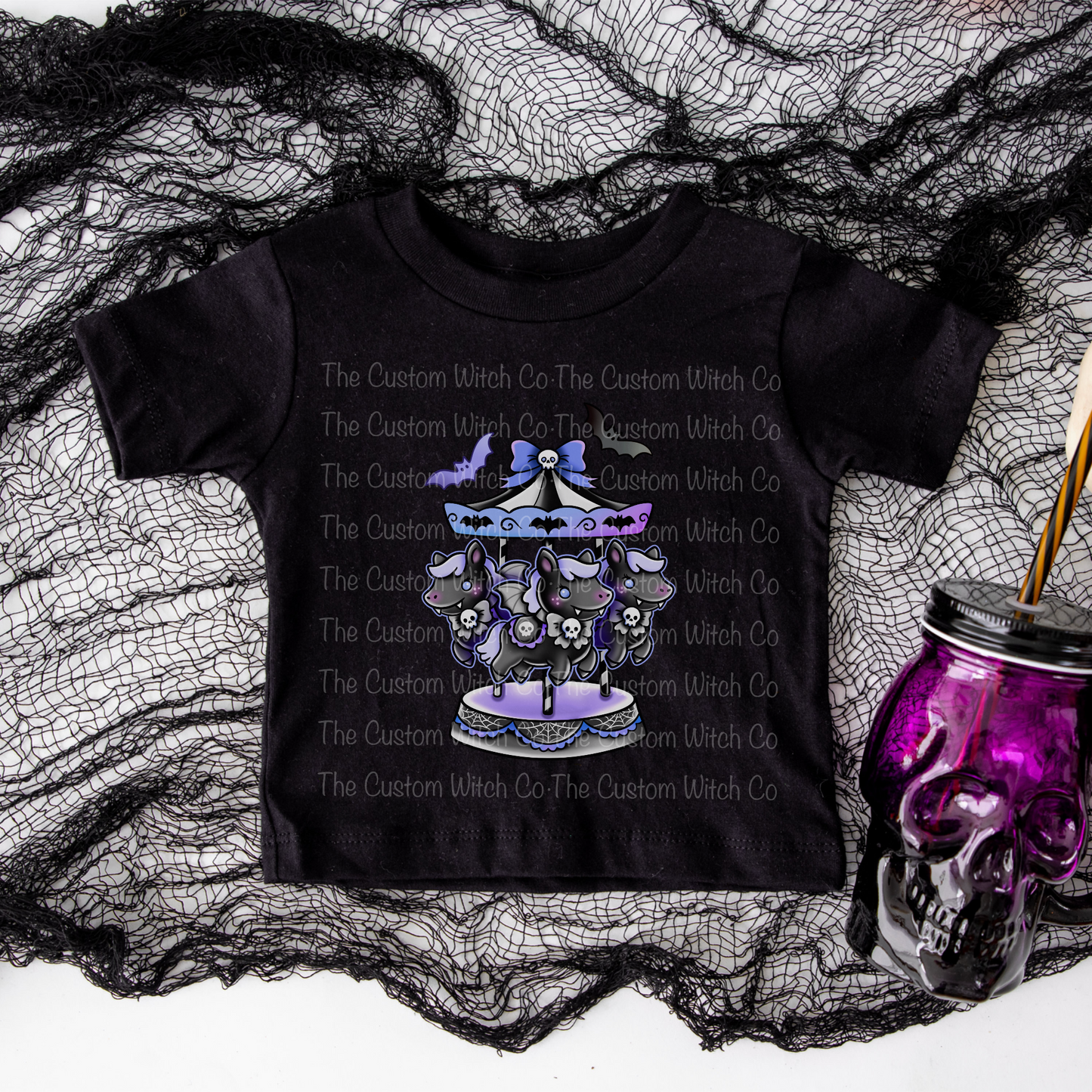 Pre Order - Haunted Carousel Kids Tee