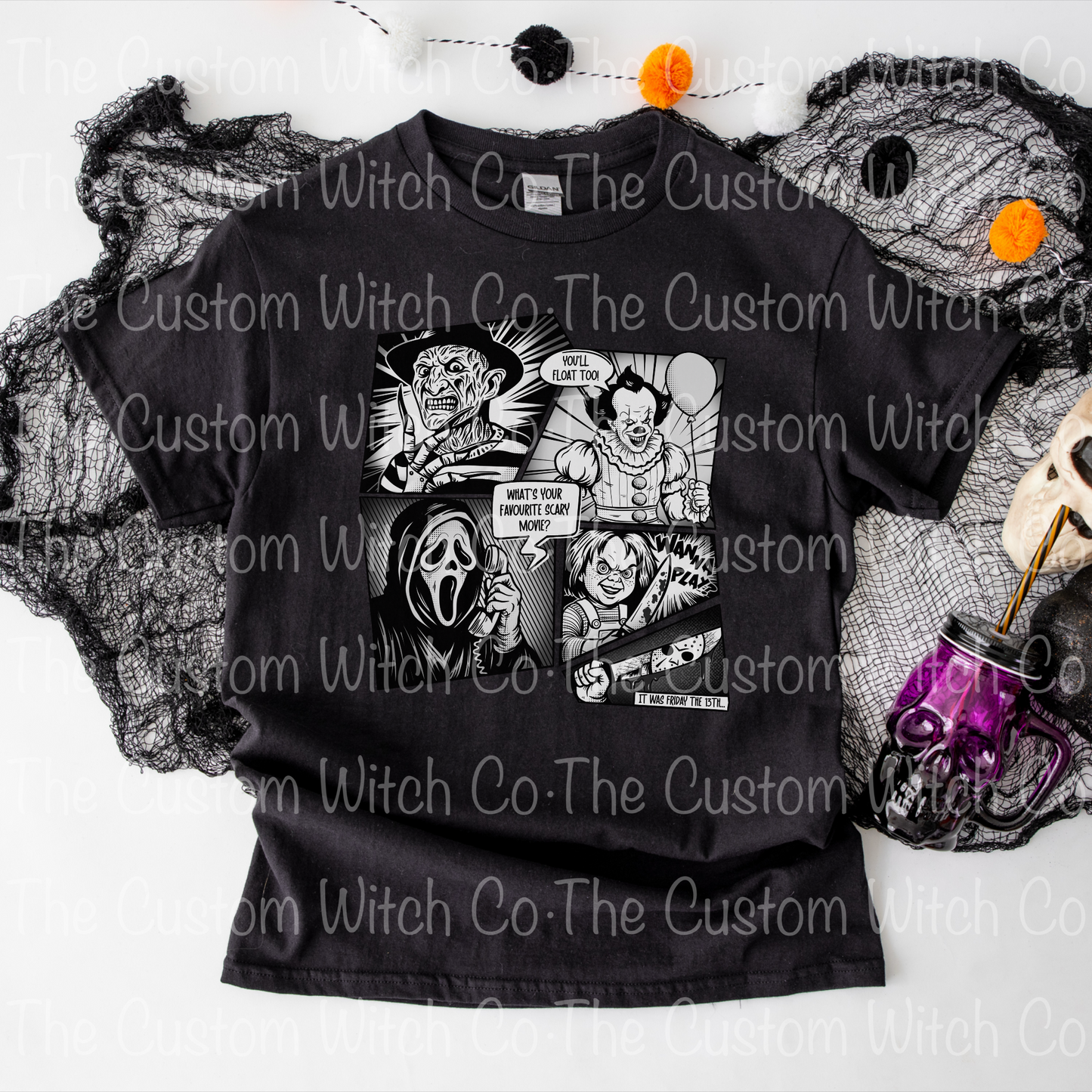 Pre Order Adult Tee - Horror Comic