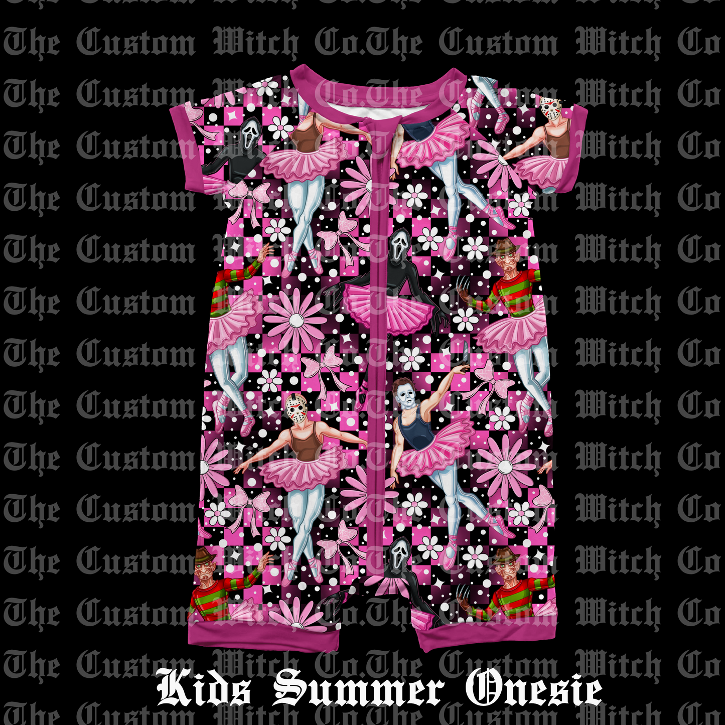 Pre Order Summer Onesie - Horror Ballerinas