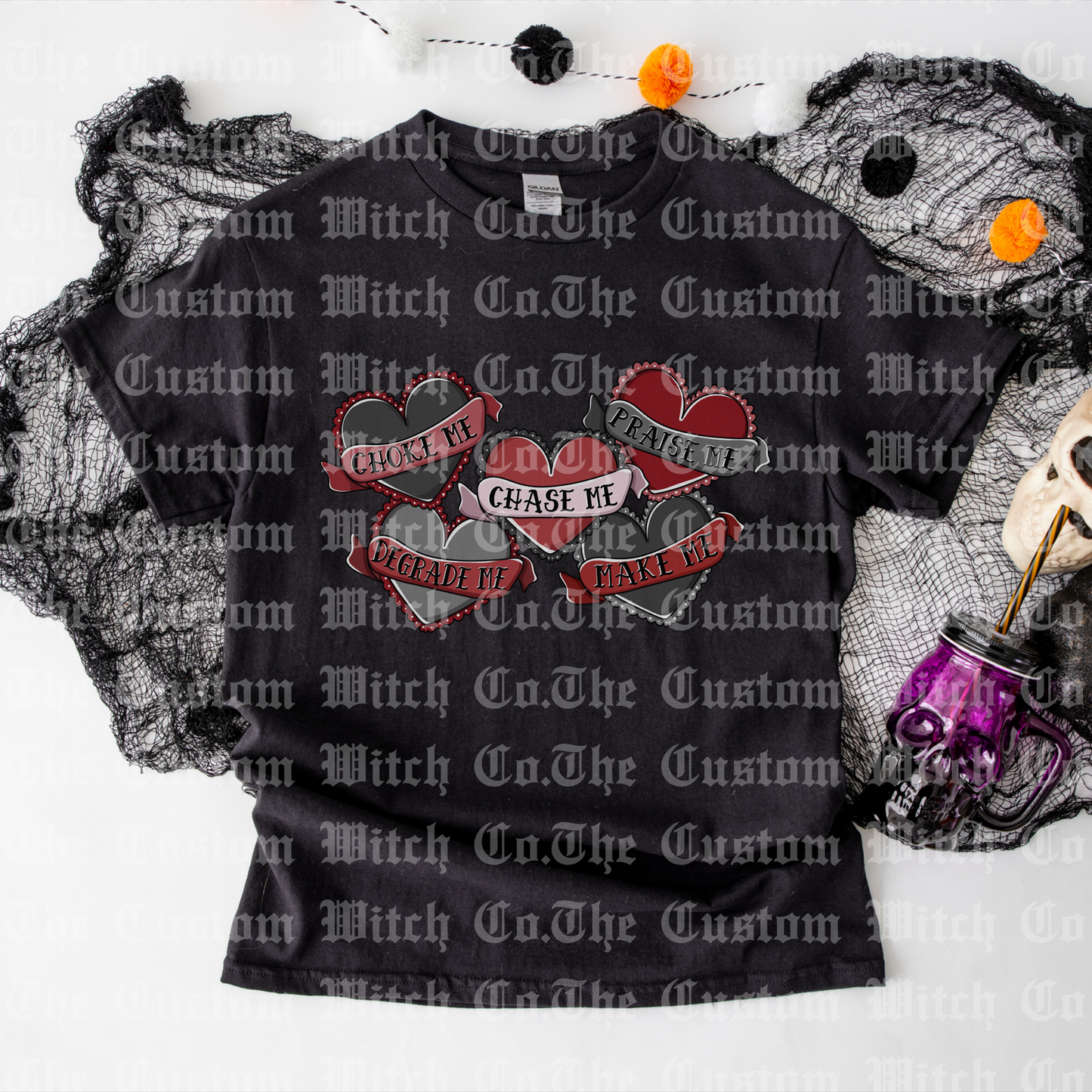 Pre Order Adult Tee - Kinky Hearts