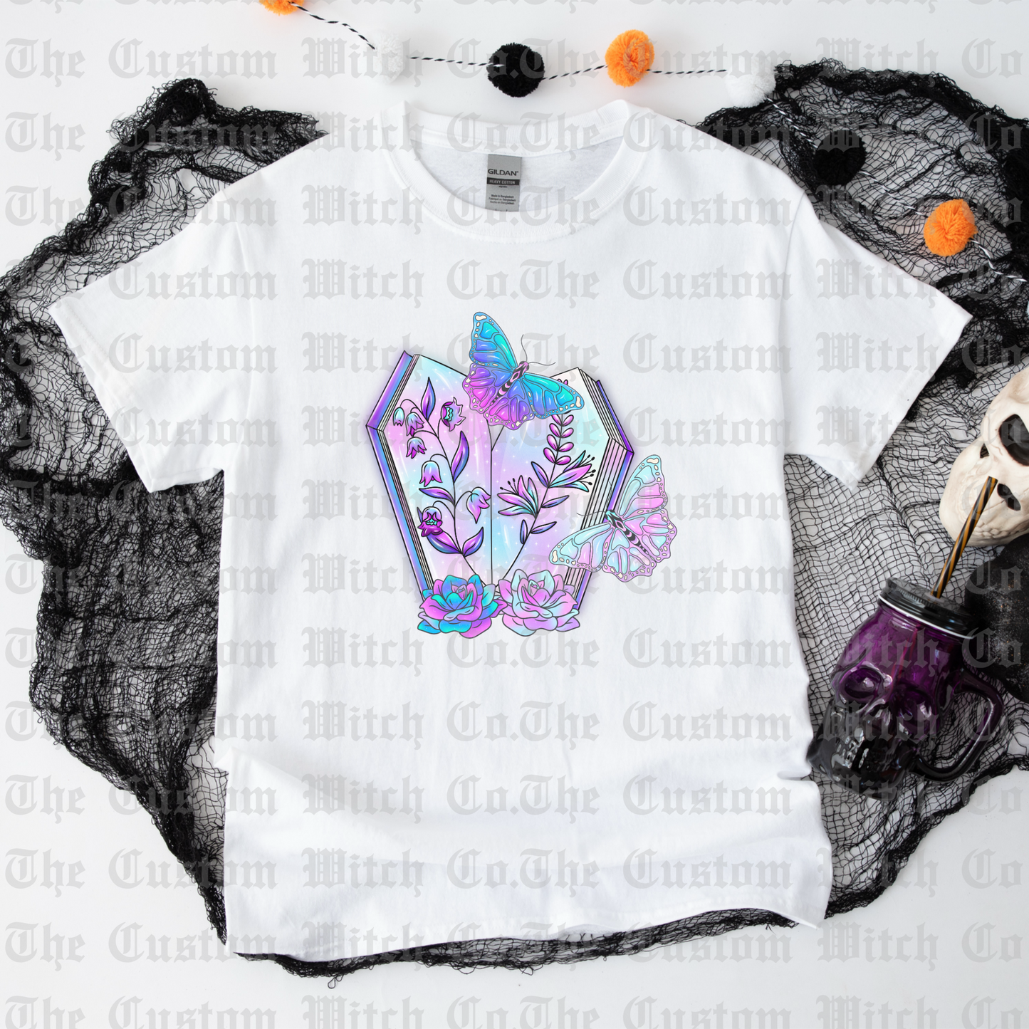 Pre Order Adult Tee - Bookish Coffin
