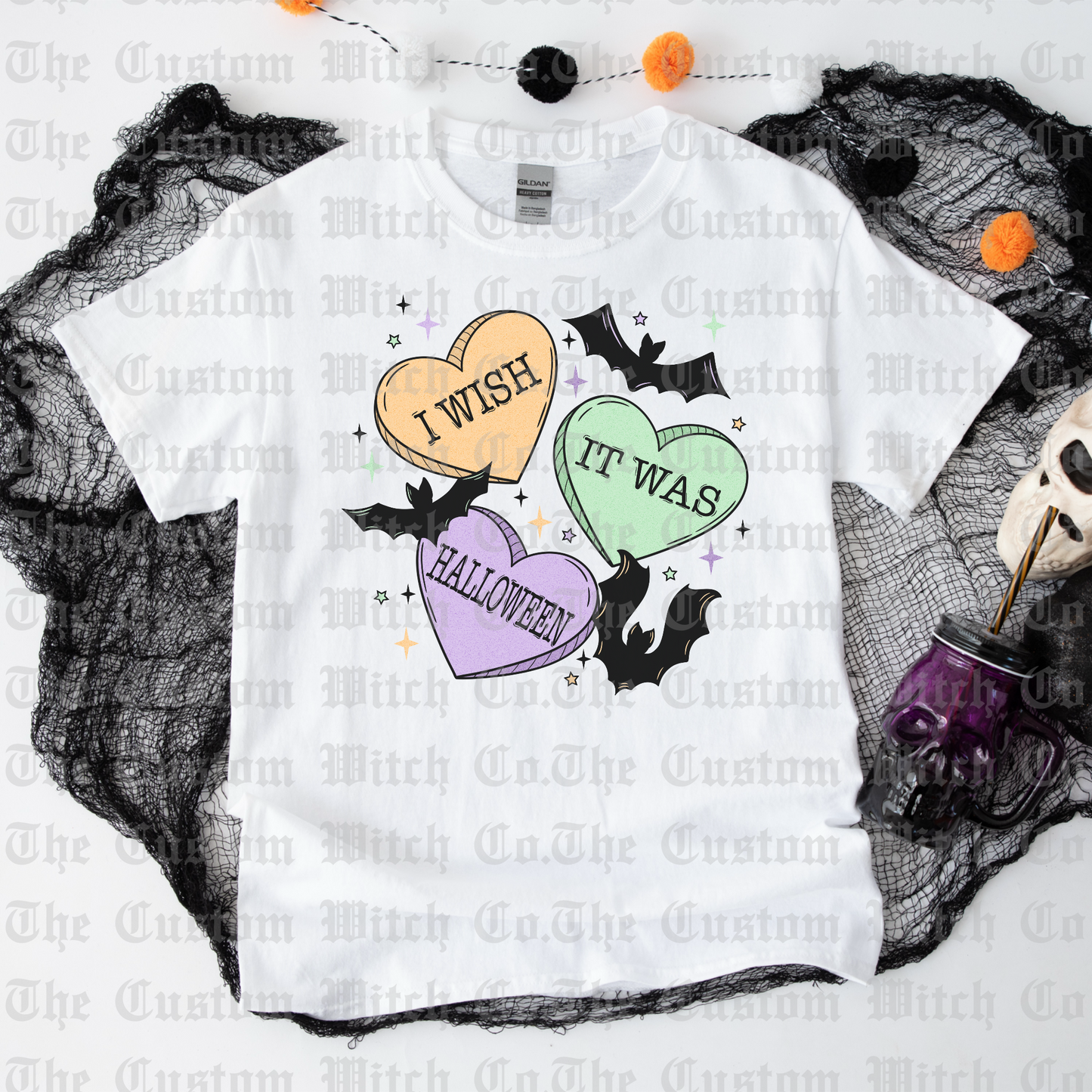 Pre Order Adult Tee - Wish It Was Halloween