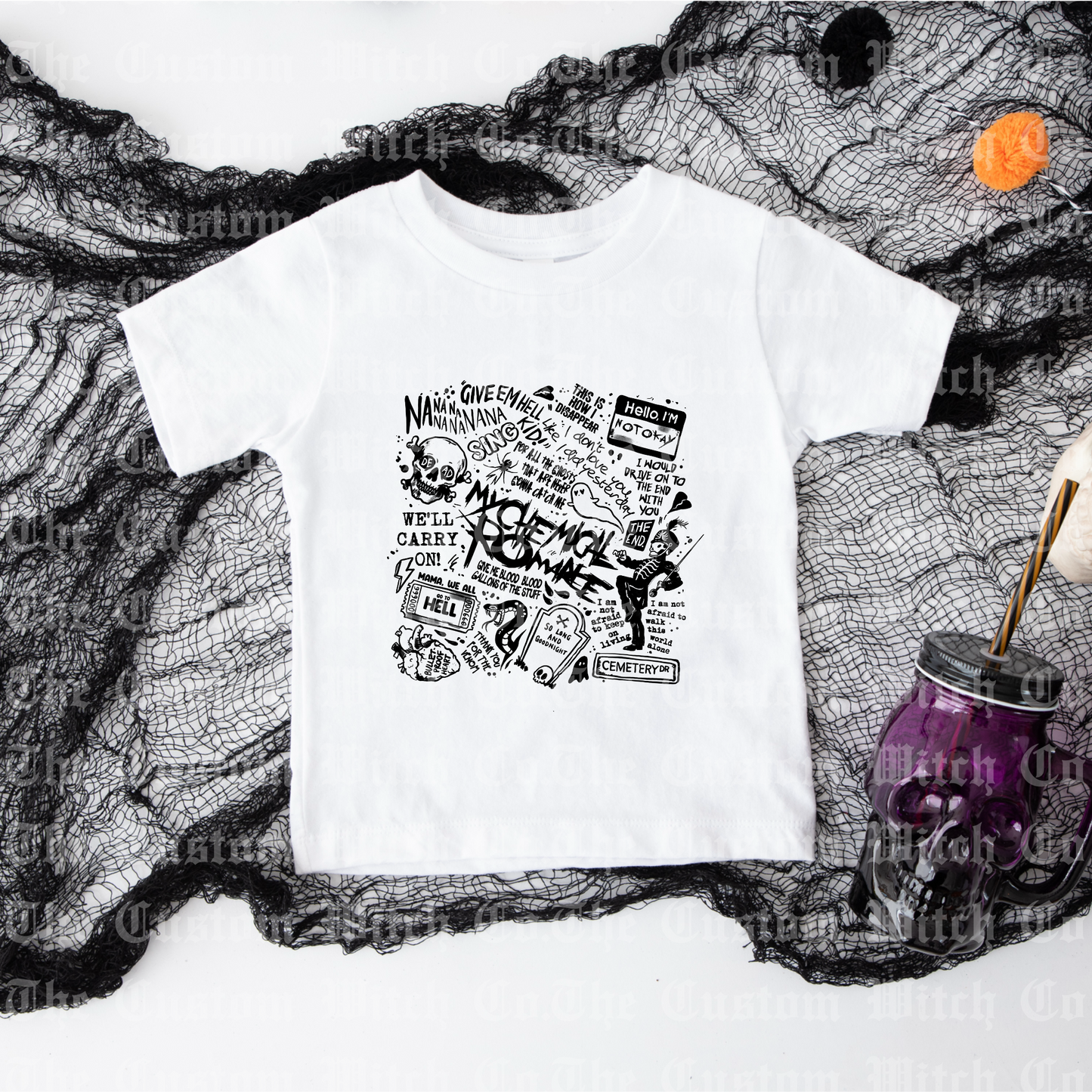 Pre Order - MCR Lyrics Kids Tee