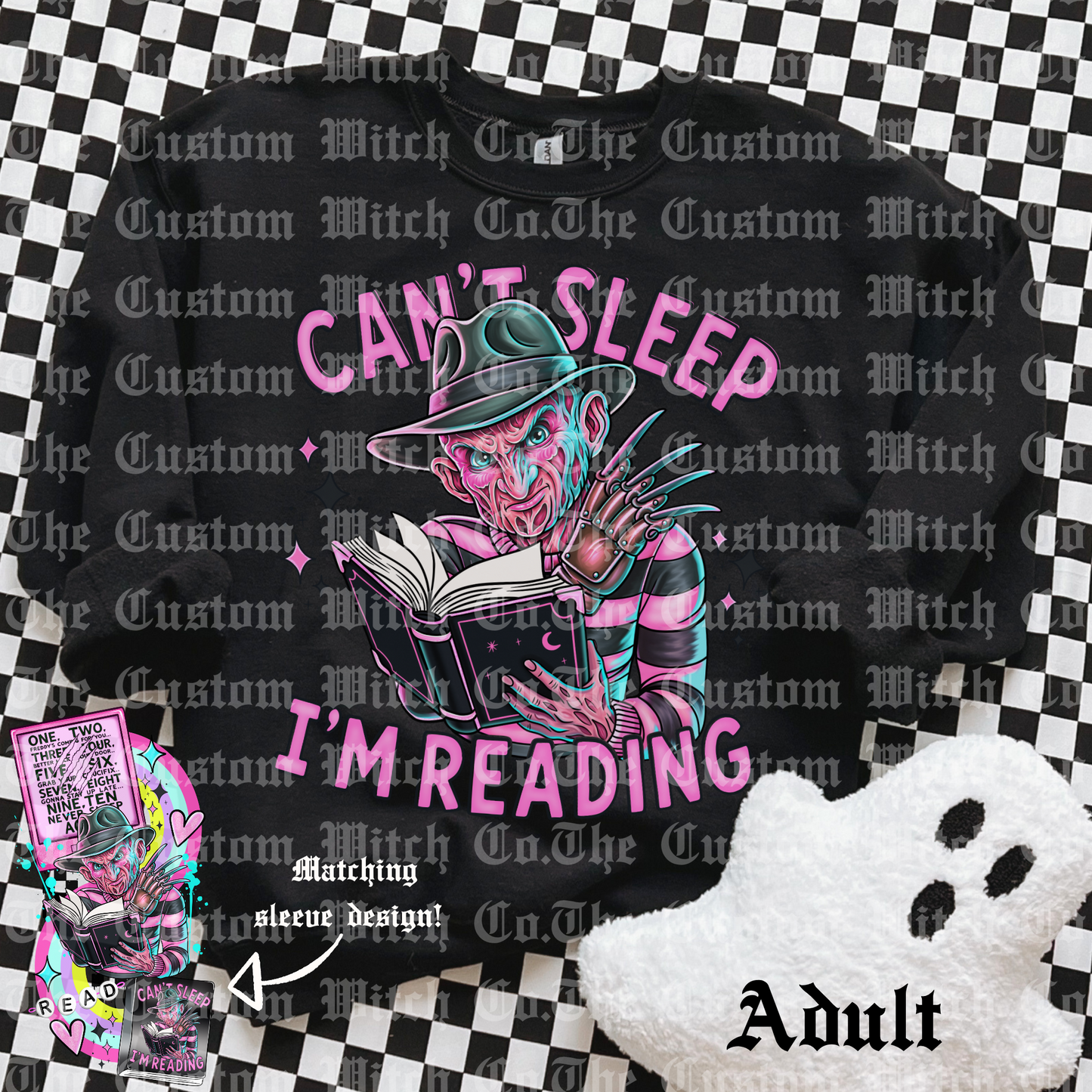 Pre Order Adult Sweatshirt - Can’t Sleep