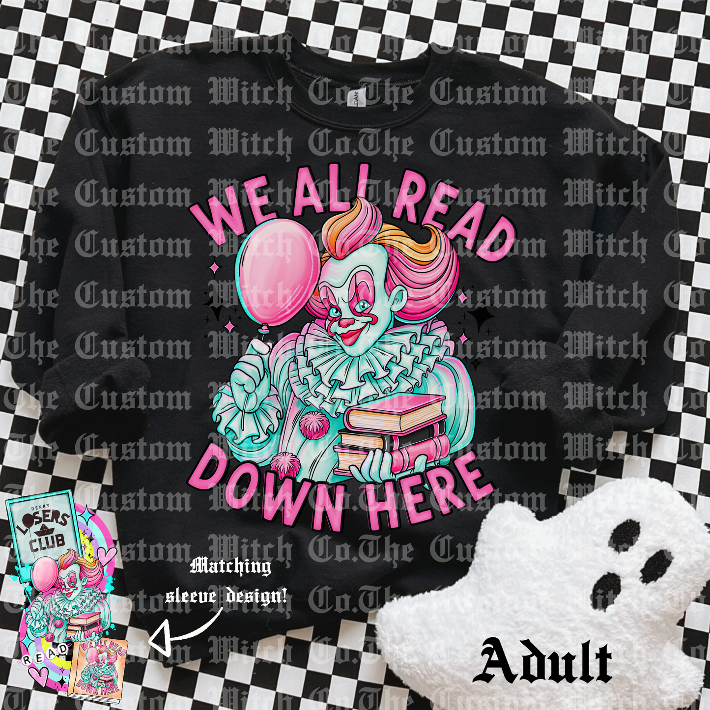 Pre Order Adult Sweatshirt - We All Read