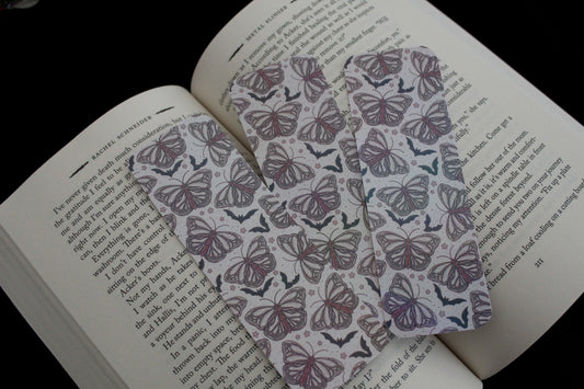 Bats & Butterflies - Holographic Bookmark
