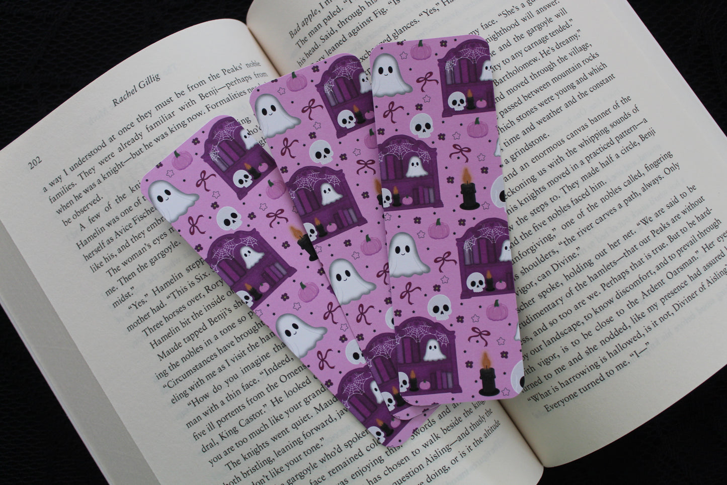 Spooky Book Nook - Matte Bookmark