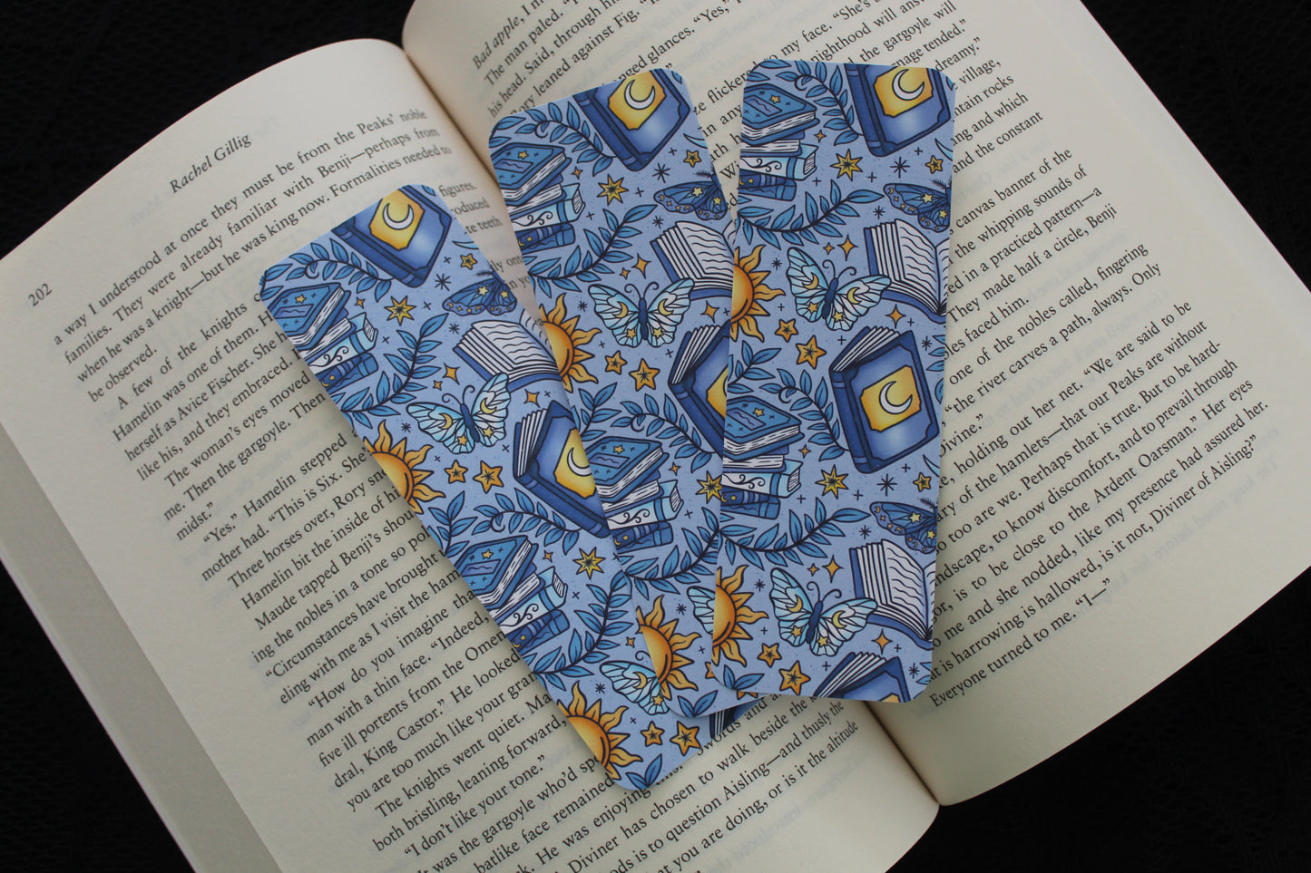Celestial Books - Matte Bookmark