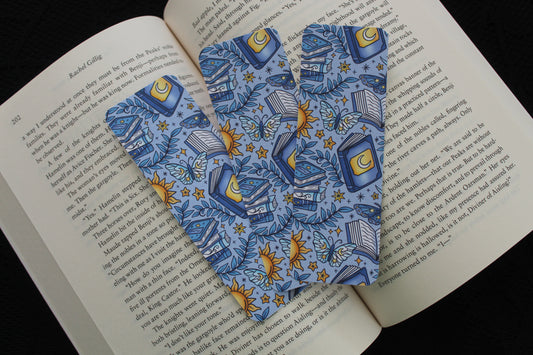 Celestial Books - Matte Bookmark