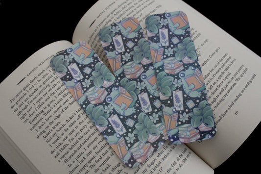 Reading Froggies - Holographic Bookmark