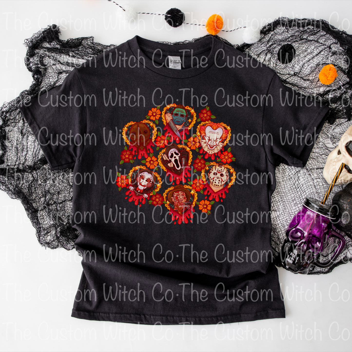 Pre Order Adult Tee - Horror Hearts