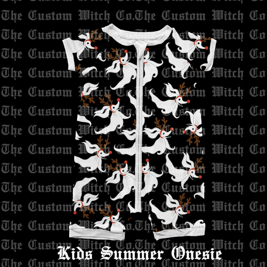Pre Order Summer Onesie - Reindeer Ghost