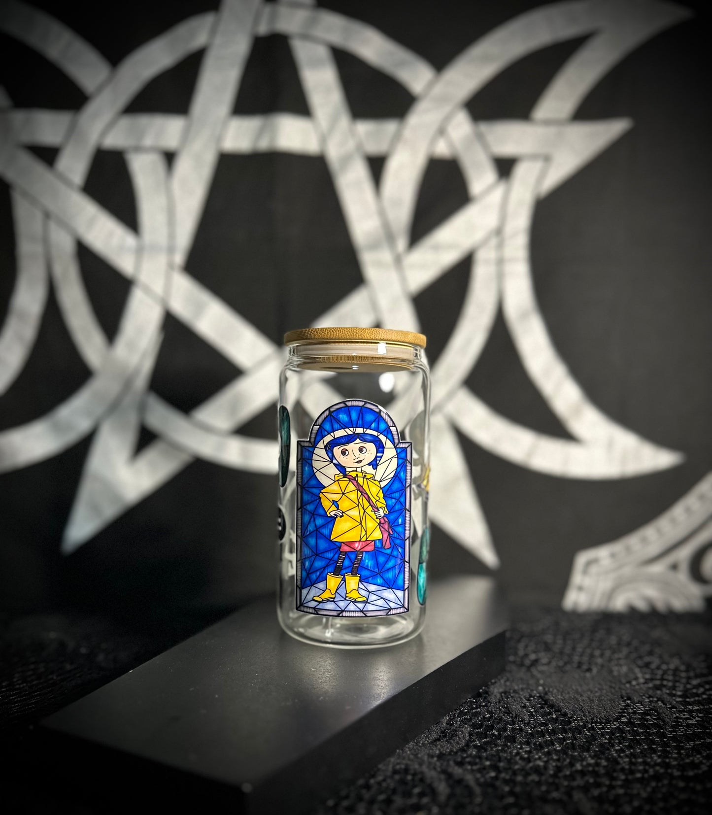 Coraline - 16oz Glass Can