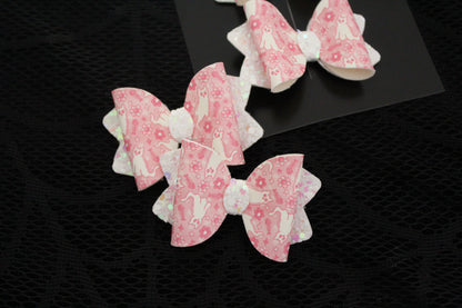 Ghostly Kitties - Bow Set
