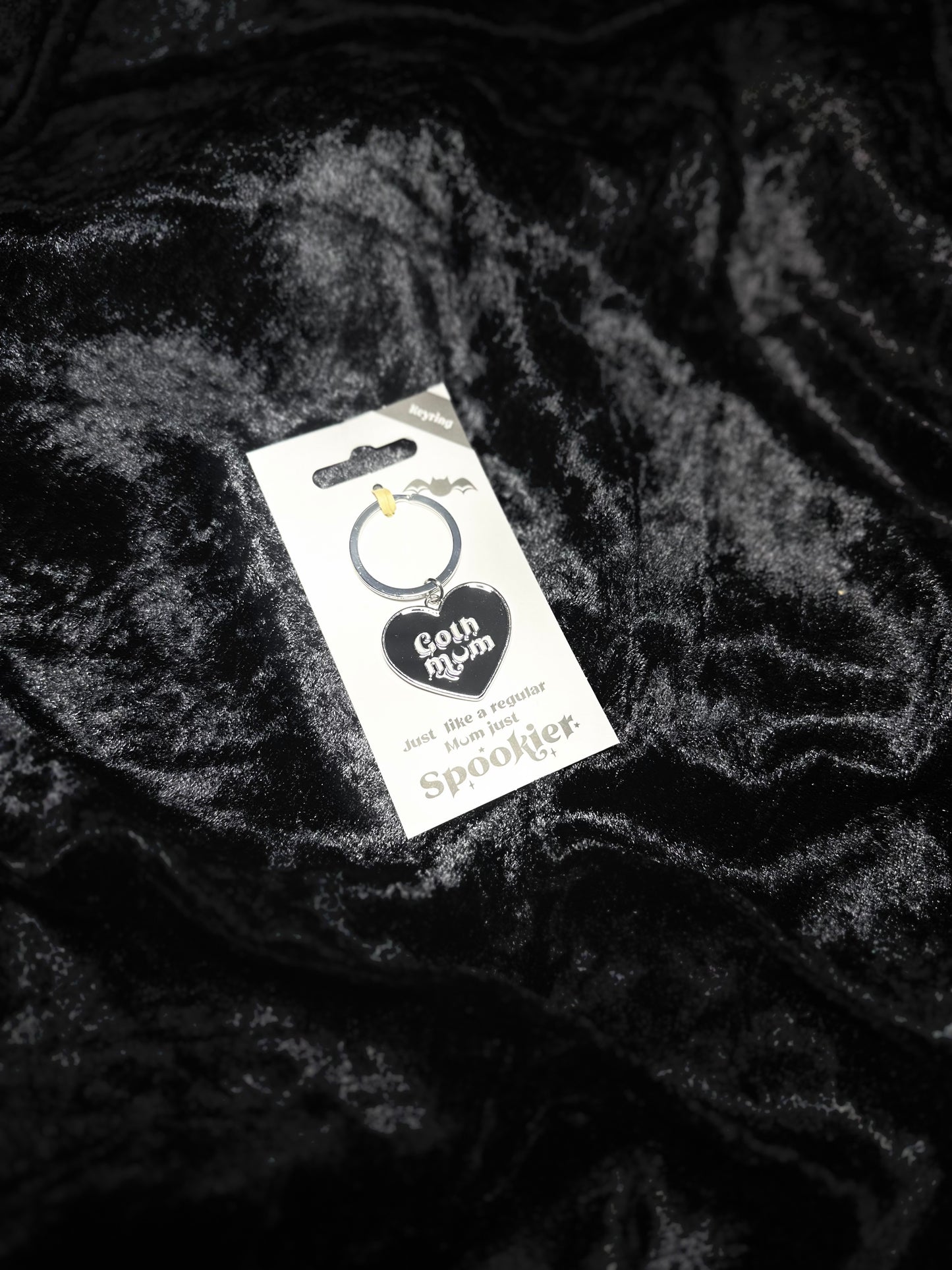 Goth Mum Keychain