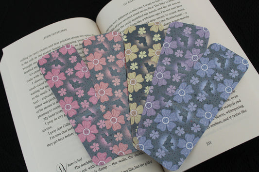 Seeing Florals - Holographic Bookmark